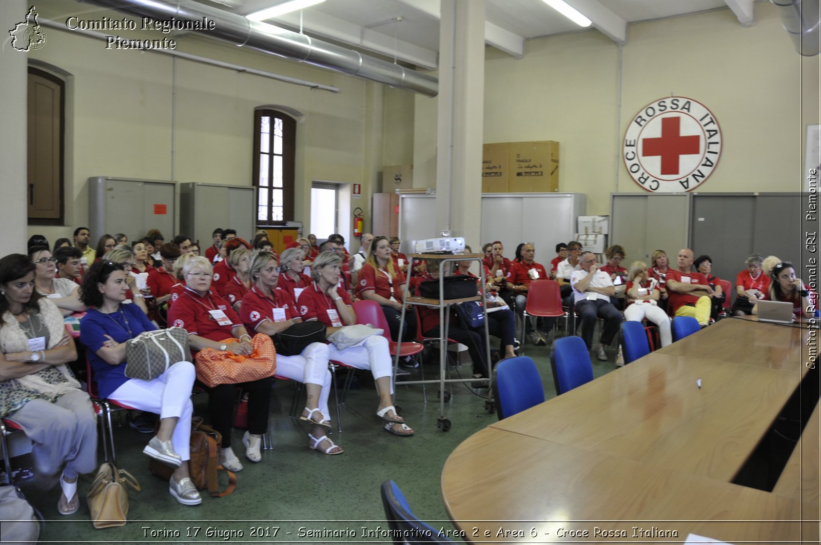 Torino 17 Giugno 2017 - Seminario Informativo Area 2 e Area 6 - Croce Rossa Italiana- Comitato Regionale del Piemonte