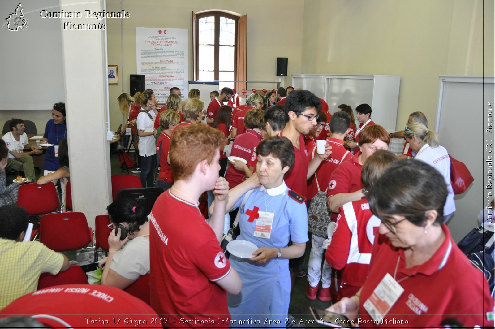 Torino 17 Giugno 2017 - Seminario Informativo Area 2 e Area 6 - Croce Rossa Italiana- Comitato Regionale del Piemonte