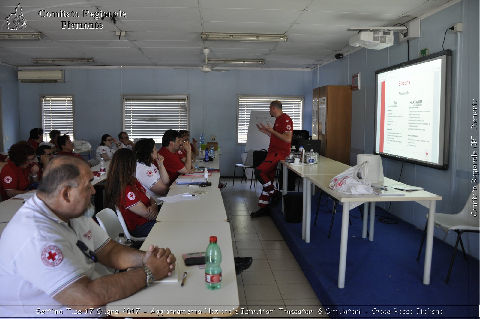 Settimo T.se 17 Giugno 2017 - Aggiornamento Nazionale Istruttori Truccatori & Simulatori - Croce Rossa Italiana- Comitato Regionale del Piemonte