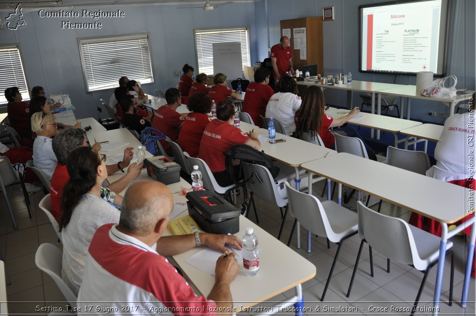 Settimo T.se 17 Giugno 2017 - Aggiornamento Nazionale Istruttori Truccatori & Simulatori - Croce Rossa Italiana- Comitato Regionale del Piemonte