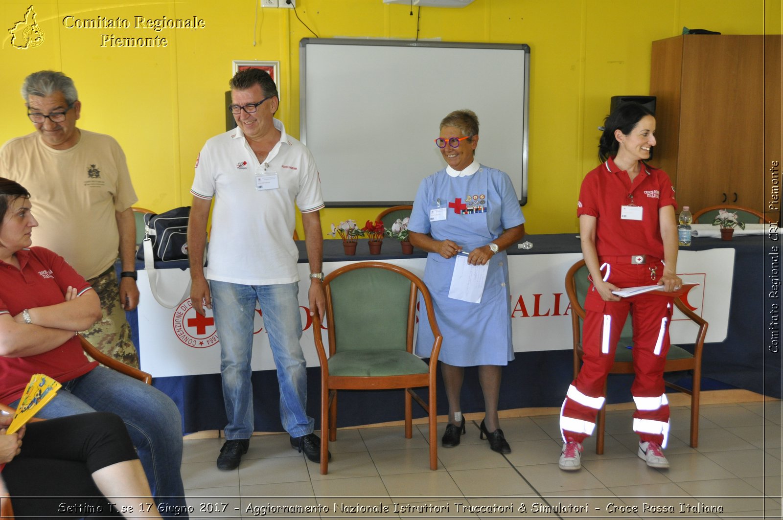 Settimo T.se 17 Giugno 2017 - Aggiornamento Nazionale Istruttori Truccatori & Simulatori - Croce Rossa Italiana- Comitato Regionale del Piemonte