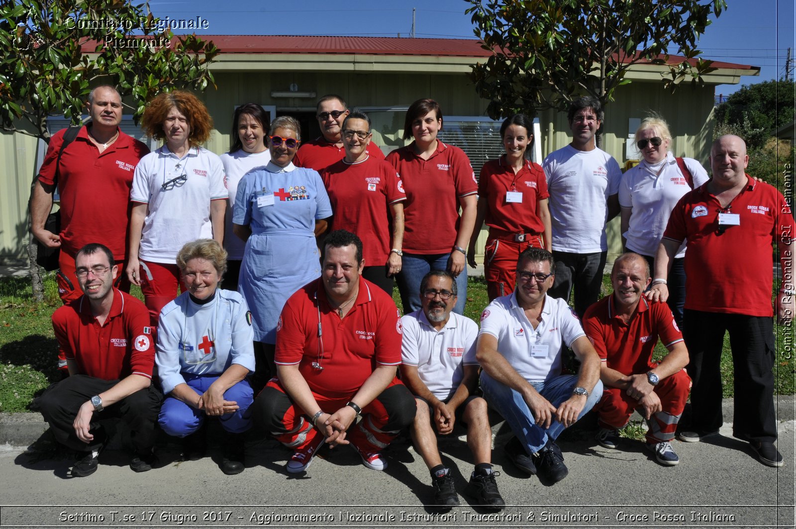 Settimo T.se 17 Giugno 2017 - Aggiornamento Nazionale Istruttori Truccatori & Simulatori - Croce Rossa Italiana- Comitato Regionale del Piemonte