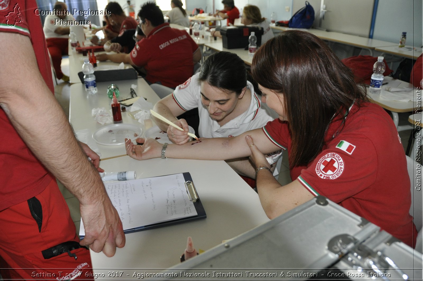 Settimo T.se 17 Giugno 2017 - Aggiornamento Nazionale Istruttori Truccatori & Simulatori - Croce Rossa Italiana- Comitato Regionale del Piemonte