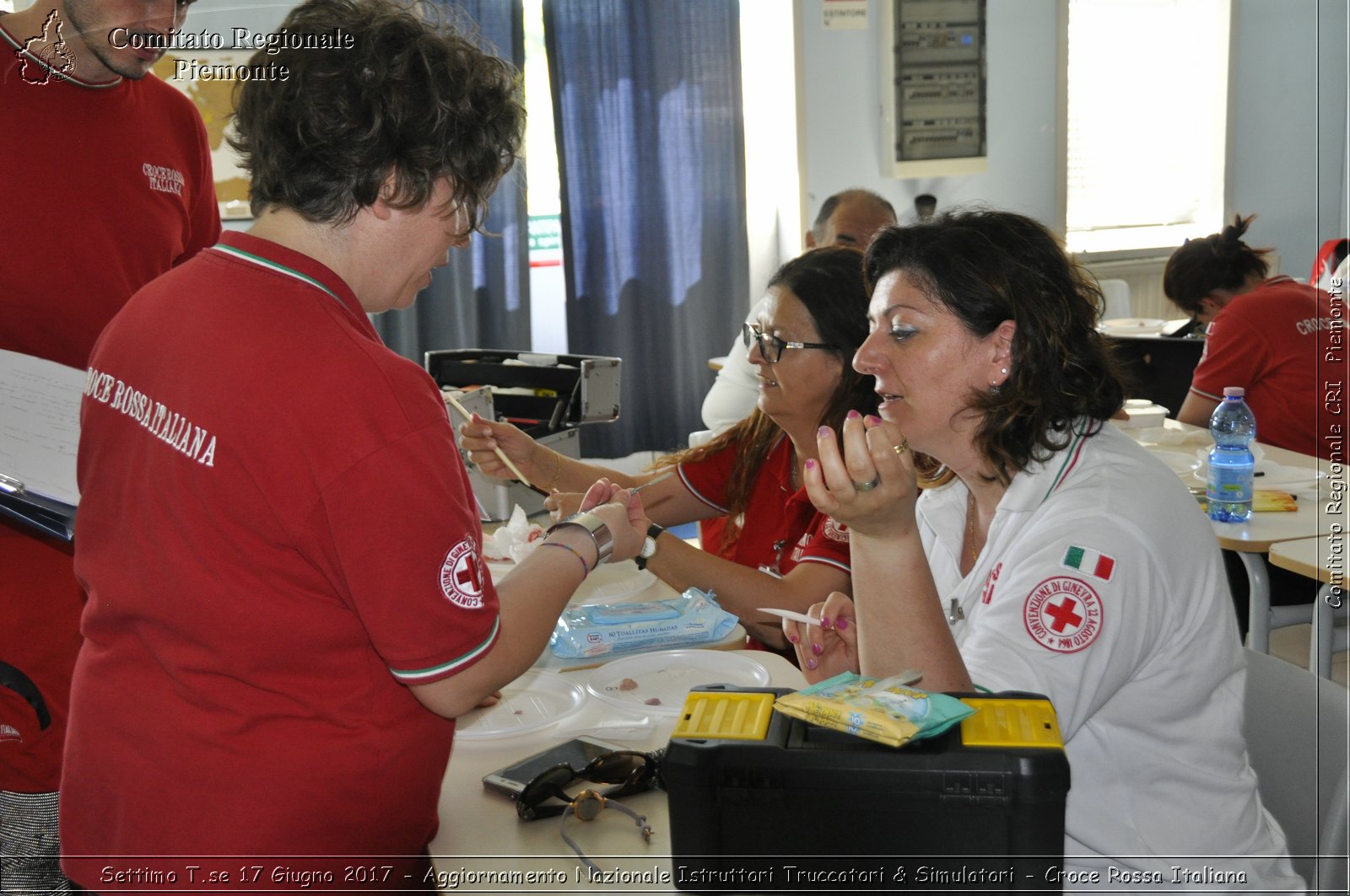 Settimo T.se 17 Giugno 2017 - Aggiornamento Nazionale Istruttori Truccatori & Simulatori - Croce Rossa Italiana- Comitato Regionale del Piemonte