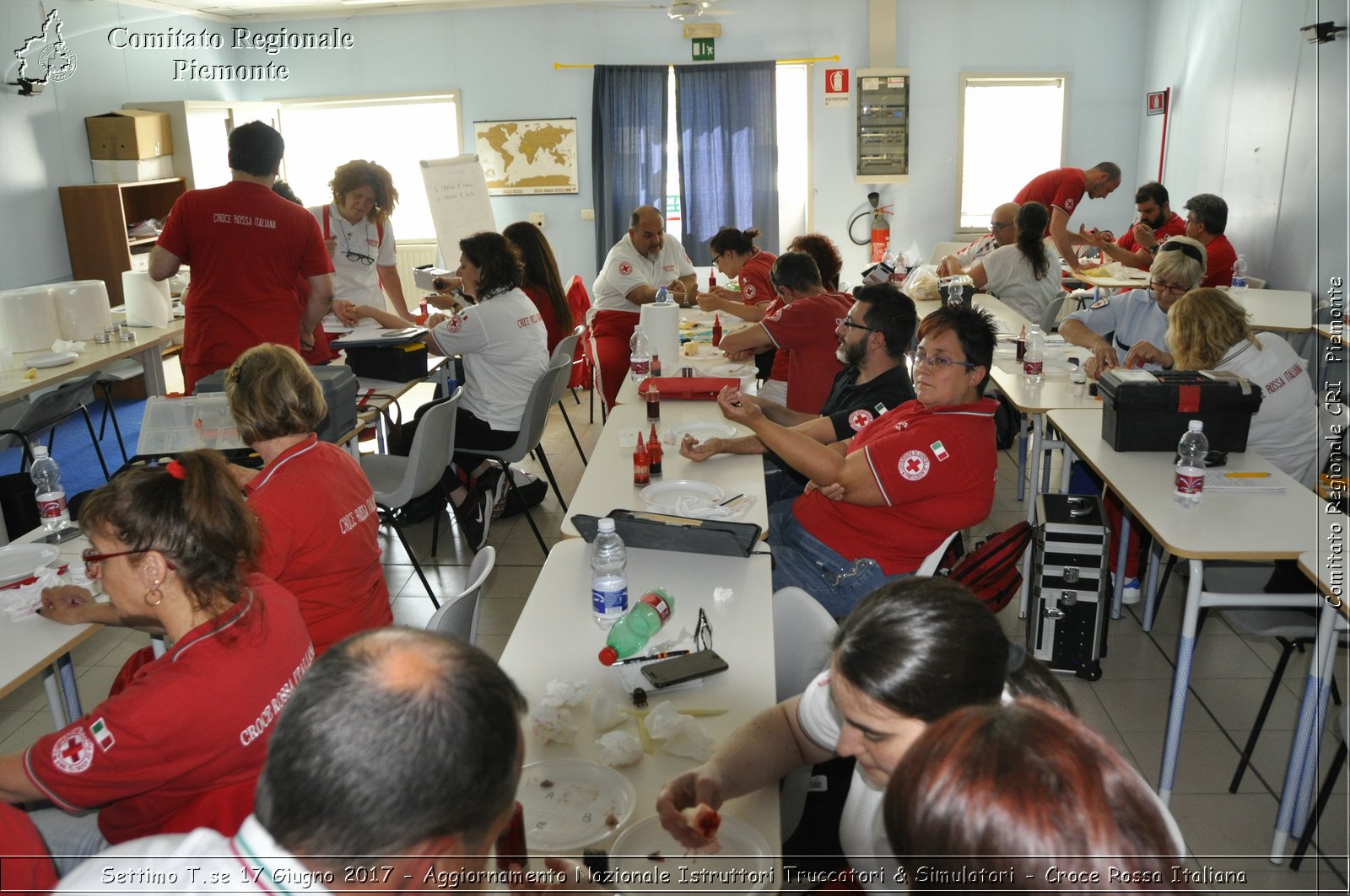 Settimo T.se 17 Giugno 2017 - Aggiornamento Nazionale Istruttori Truccatori & Simulatori - Croce Rossa Italiana- Comitato Regionale del Piemonte