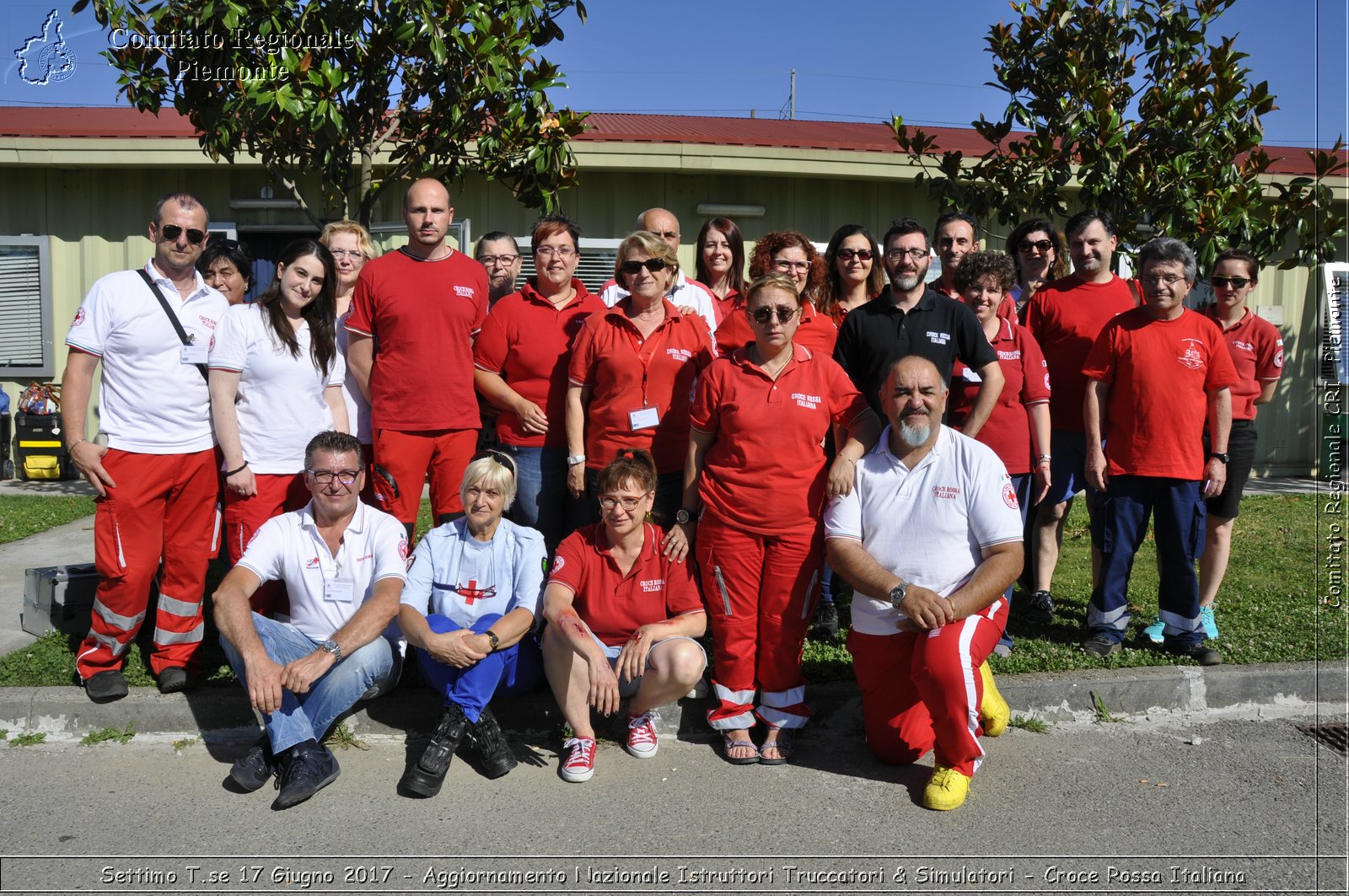 Settimo T.se 17 Giugno 2017 - Aggiornamento Nazionale Istruttori Truccatori & Simulatori - Croce Rossa Italiana- Comitato Regionale del Piemonte