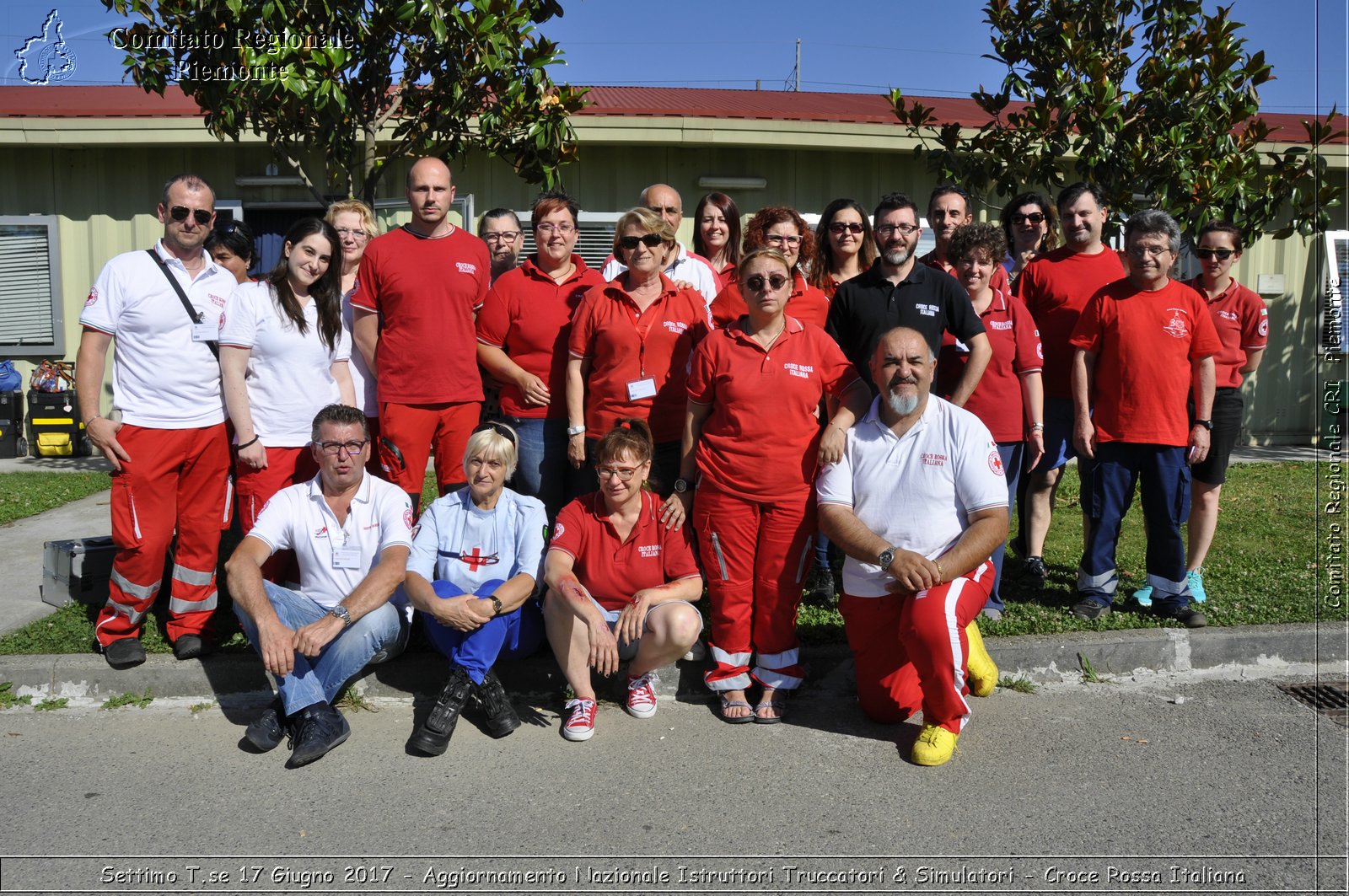 Settimo T.se 17 Giugno 2017 - Aggiornamento Nazionale Istruttori Truccatori & Simulatori - Croce Rossa Italiana- Comitato Regionale del Piemonte