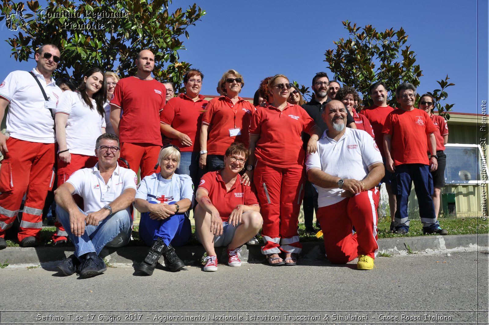 Settimo T.se 17 Giugno 2017 - Aggiornamento Nazionale Istruttori Truccatori & Simulatori - Croce Rossa Italiana- Comitato Regionale del Piemonte