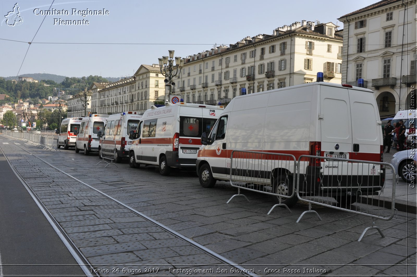 Torino 24 Giugno 2017 - Festeggiamenti San Giovanni - Croce Rossa Italiana- Comitato Regionale del Piemonte