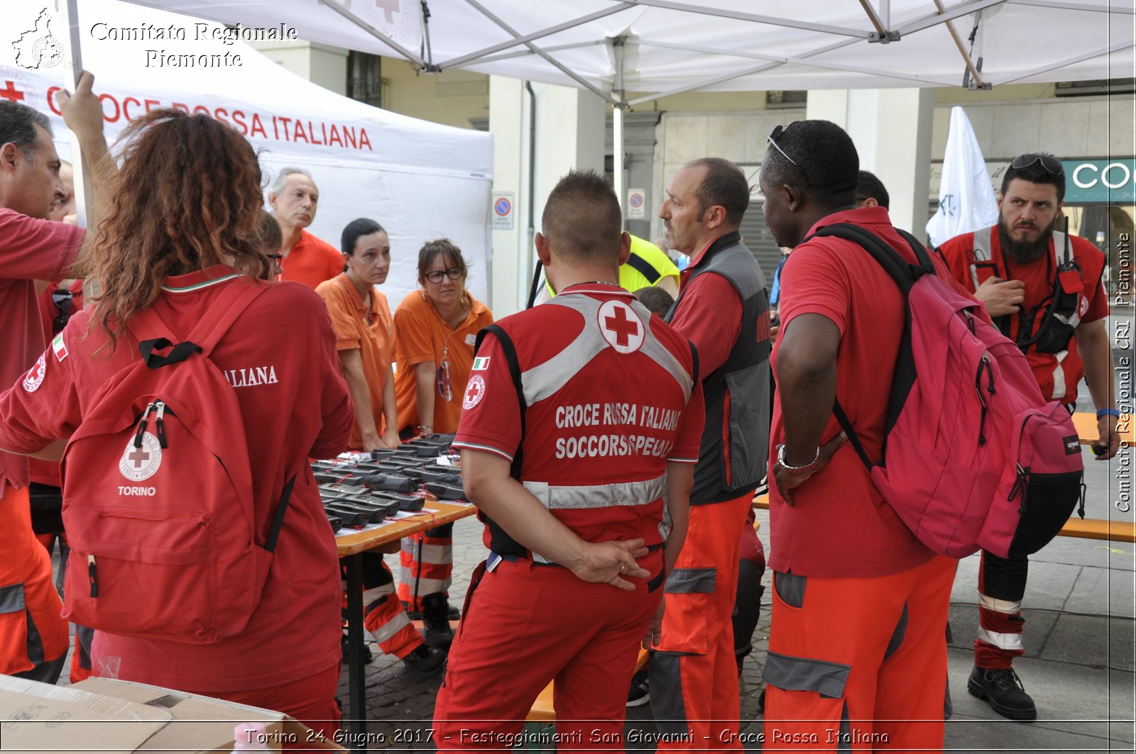 Torino 24 Giugno 2017 - Festeggiamenti San Giovanni - Croce Rossa Italiana- Comitato Regionale del Piemonte