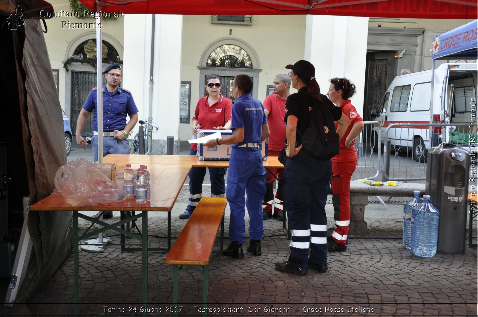 Torino 24 Giugno 2017 - Festeggiamenti San Giovanni - Croce Rossa Italiana- Comitato Regionale del Piemonte