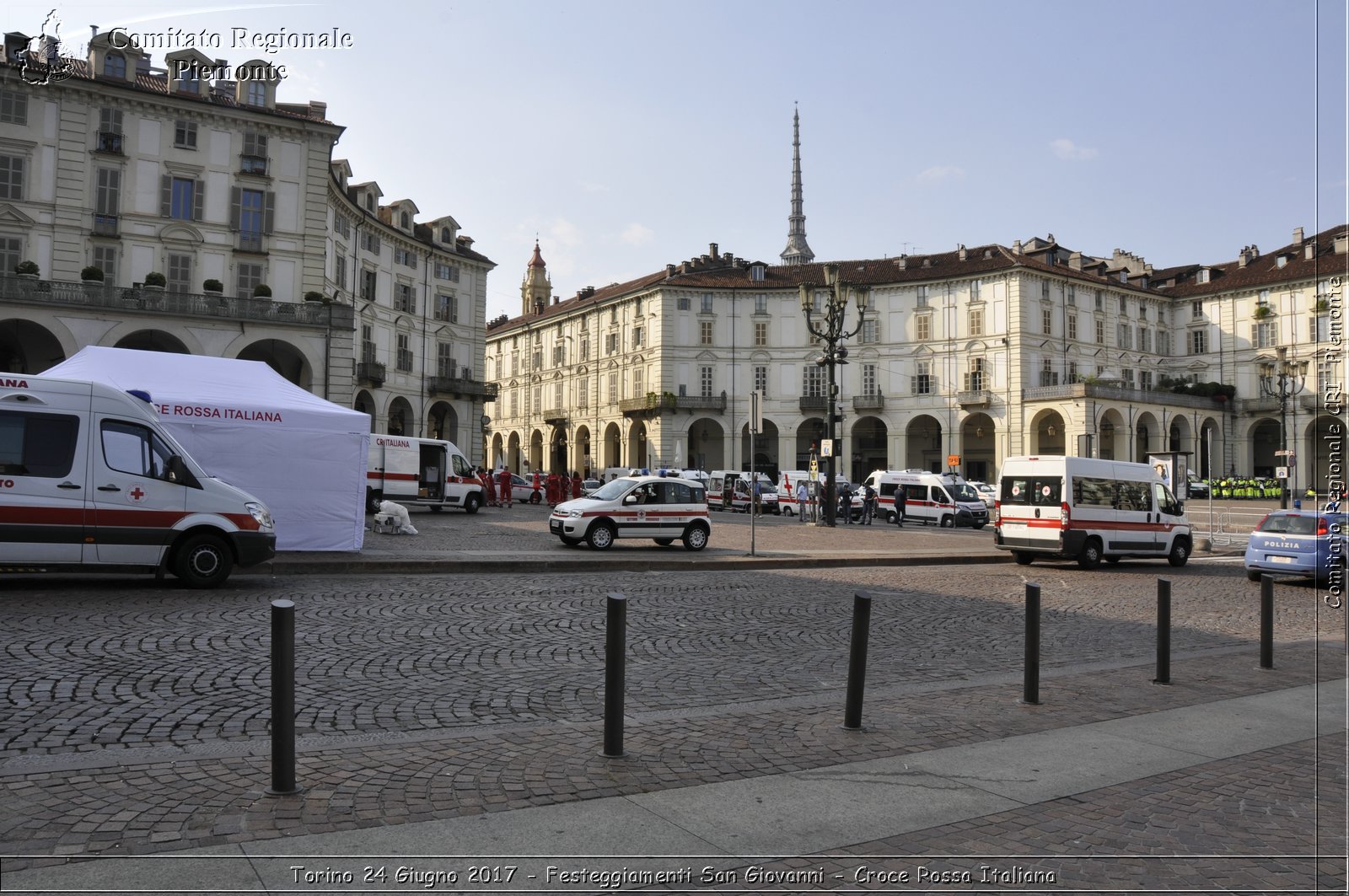 Torino 24 Giugno 2017 - Festeggiamenti San Giovanni - Croce Rossa Italiana- Comitato Regionale del Piemonte