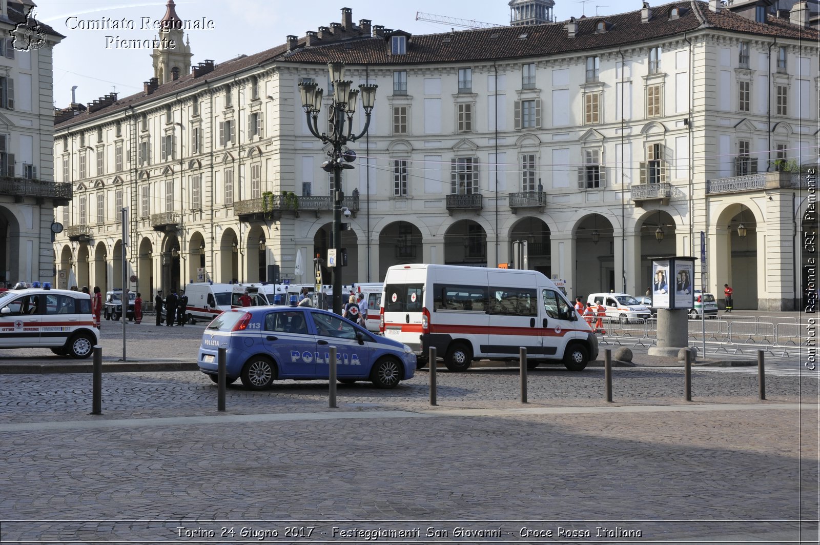 Torino 24 Giugno 2017 - Festeggiamenti San Giovanni - Croce Rossa Italiana- Comitato Regionale del Piemonte