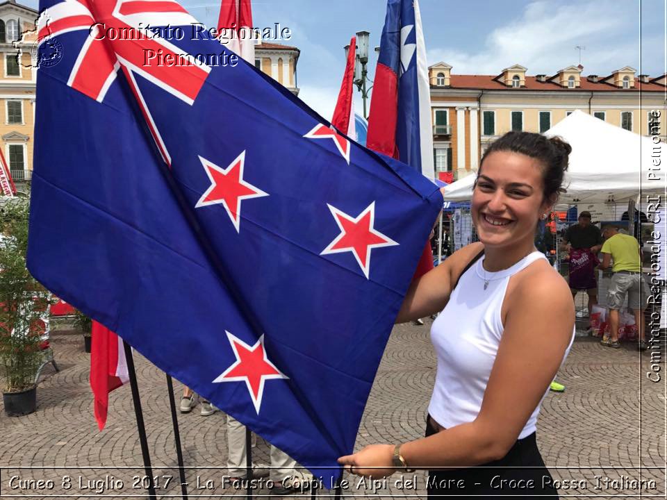 Cuneo 8 Luglio 2017 - La Fausto Coppi Le Alpi del Mare - Croce Rossa Italiana- Comitato Regionale del Piemonte