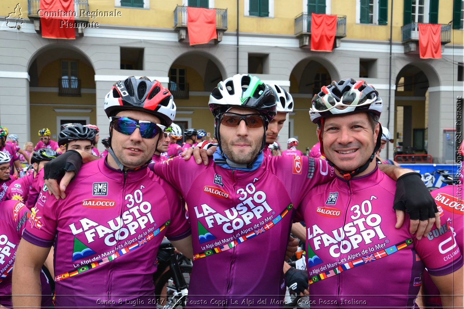 Cuneo 8 Luglio 2017 - La Fausto Coppi Le Alpi del Mare - Croce Rossa Italiana- Comitato Regionale del Piemonte