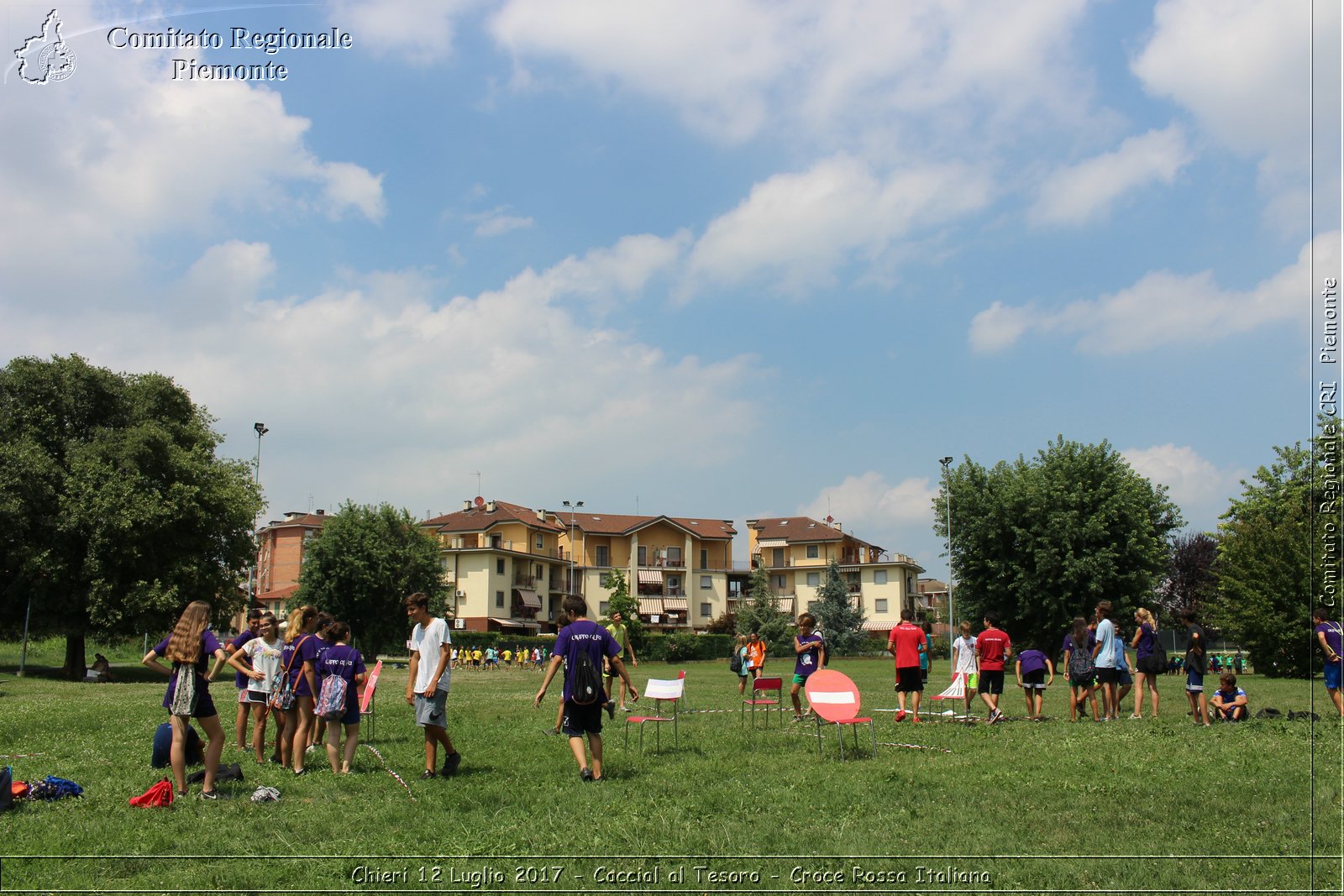 Chieri 12 Luglio 2017 - Caccia al Tesoro - Croce Rossa Italiana- Comitato Regionale del Piemonte