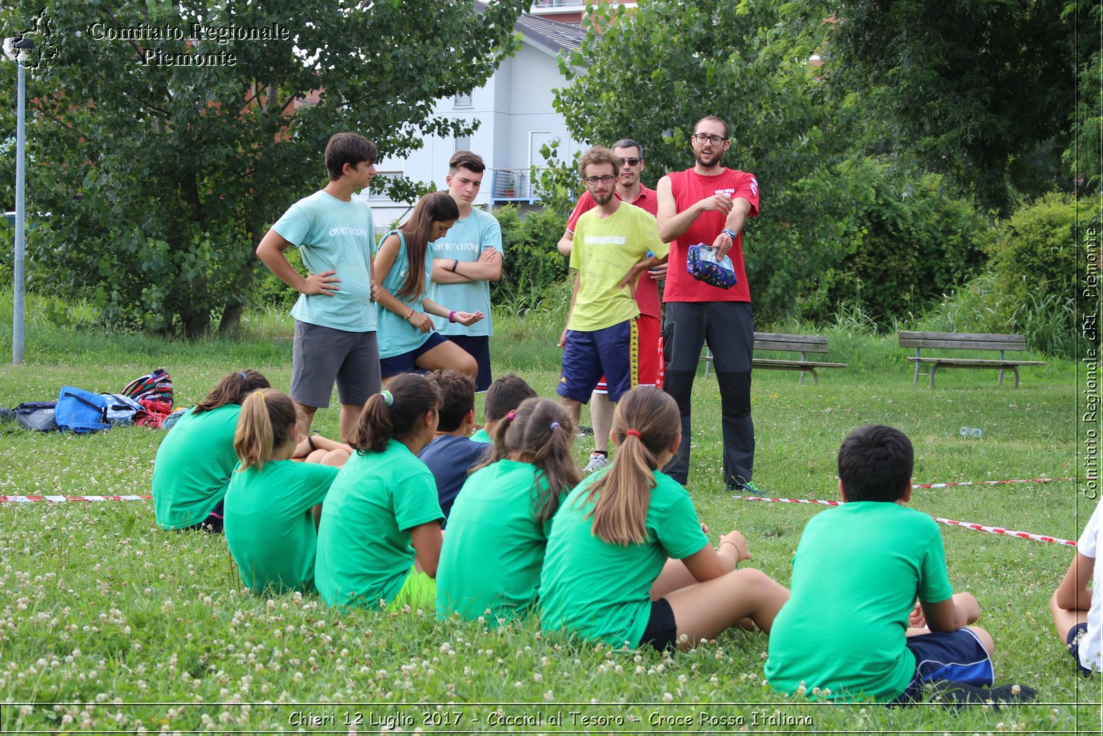 Chieri 12 Luglio 2017 - Caccia al Tesoro - Croce Rossa Italiana- Comitato Regionale del Piemonte