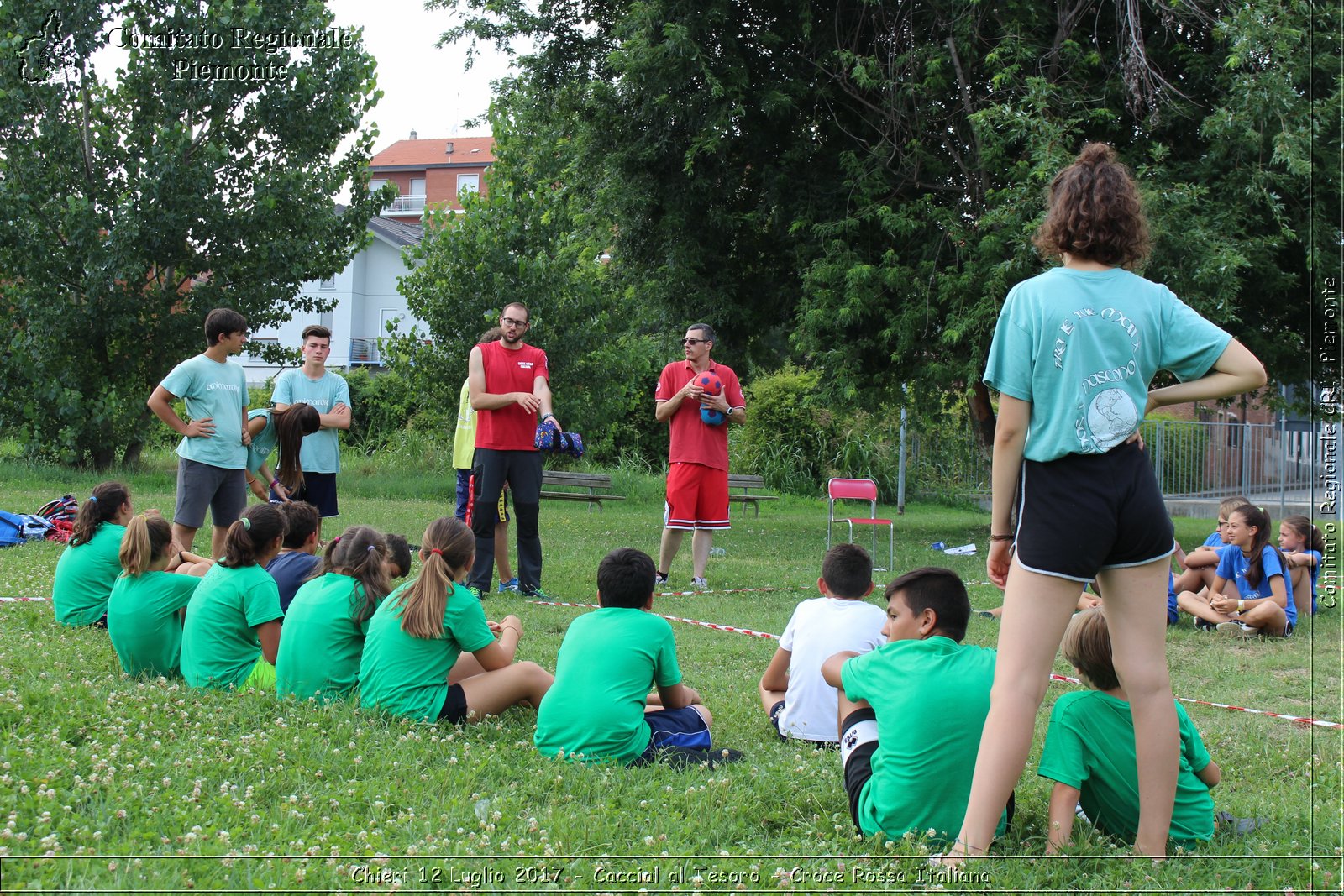 Chieri 12 Luglio 2017 - Caccia al Tesoro - Croce Rossa Italiana- Comitato Regionale del Piemonte