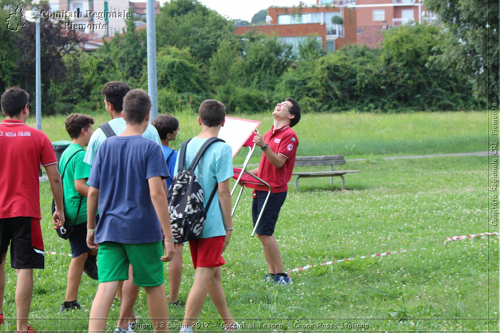 Chieri 12 Luglio 2017 - Caccia al Tesoro - Croce Rossa Italiana- Comitato Regionale del Piemonte