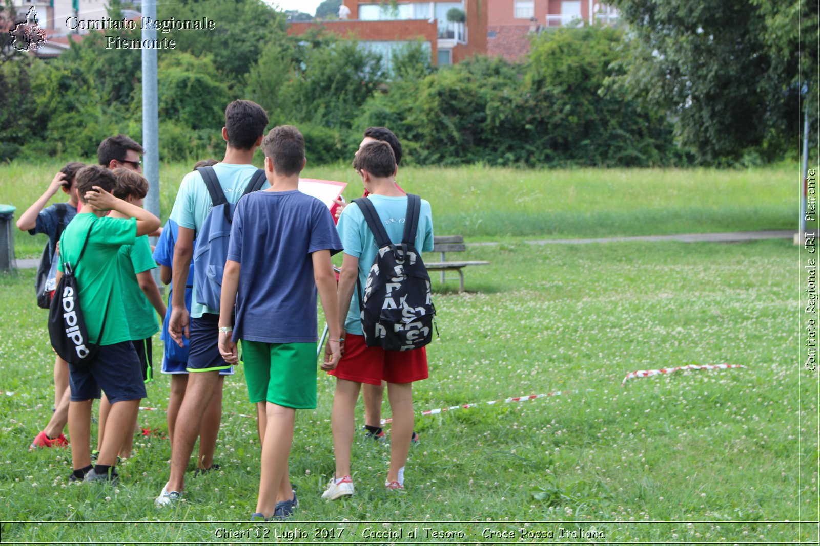 Chieri 12 Luglio 2017 - Caccia al Tesoro - Croce Rossa Italiana- Comitato Regionale del Piemonte