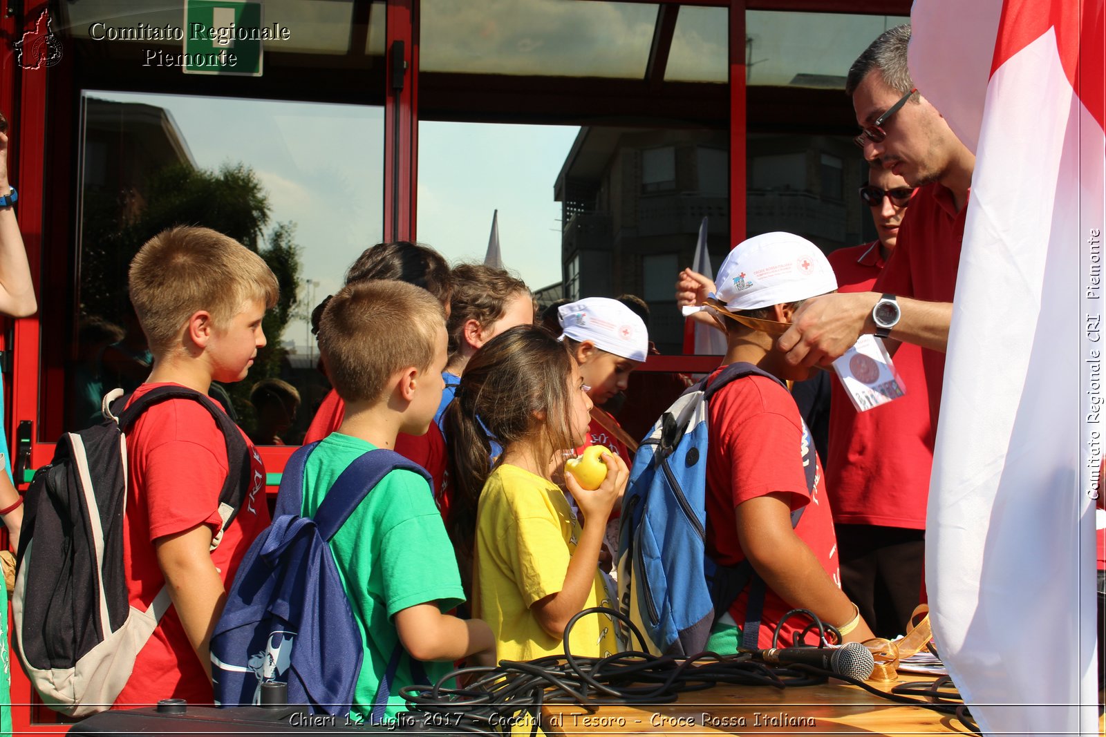 Chieri 12 Luglio 2017 - Caccia al Tesoro - Croce Rossa Italiana- Comitato Regionale del Piemonte