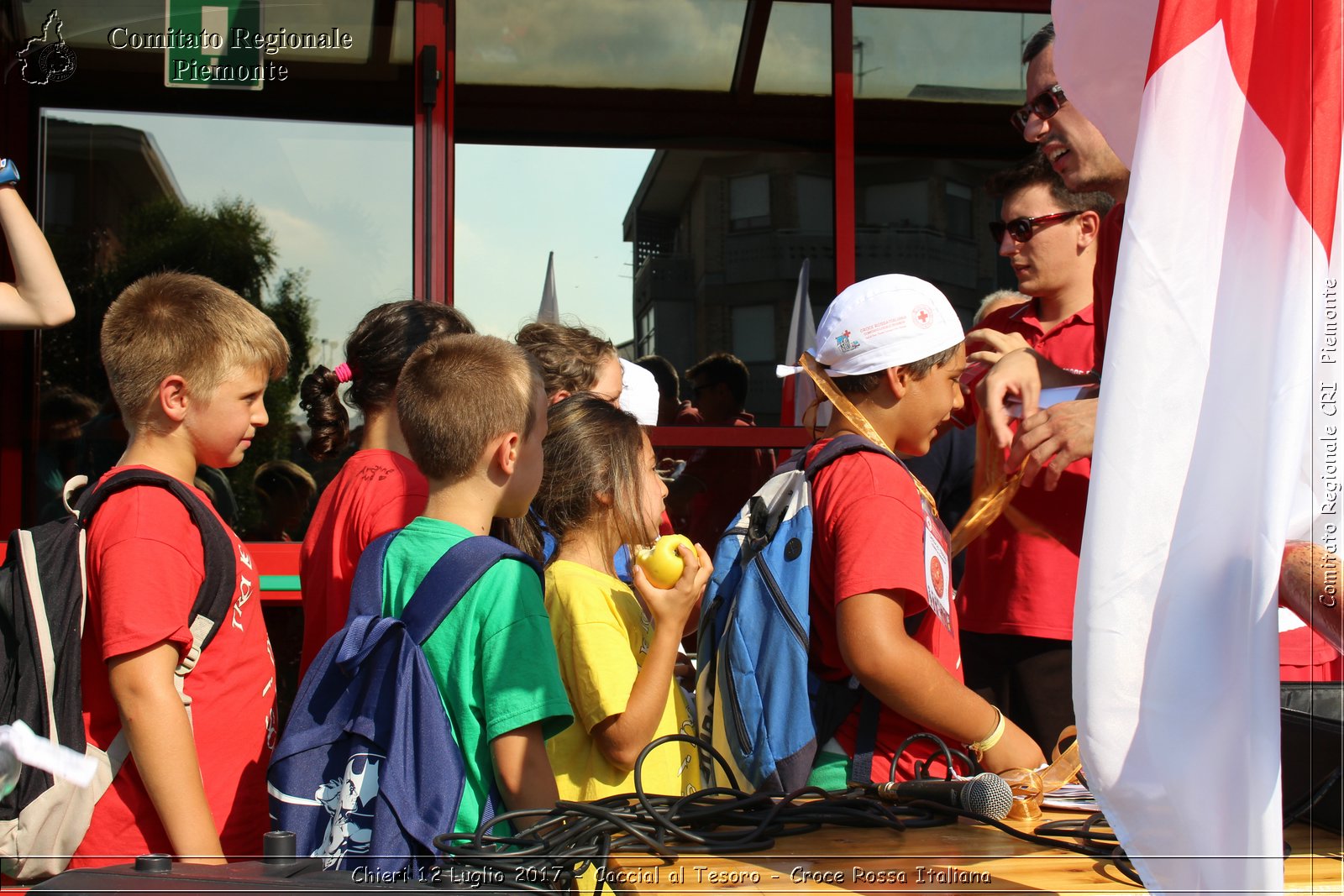 Chieri 12 Luglio 2017 - Caccia al Tesoro - Croce Rossa Italiana- Comitato Regionale del Piemonte