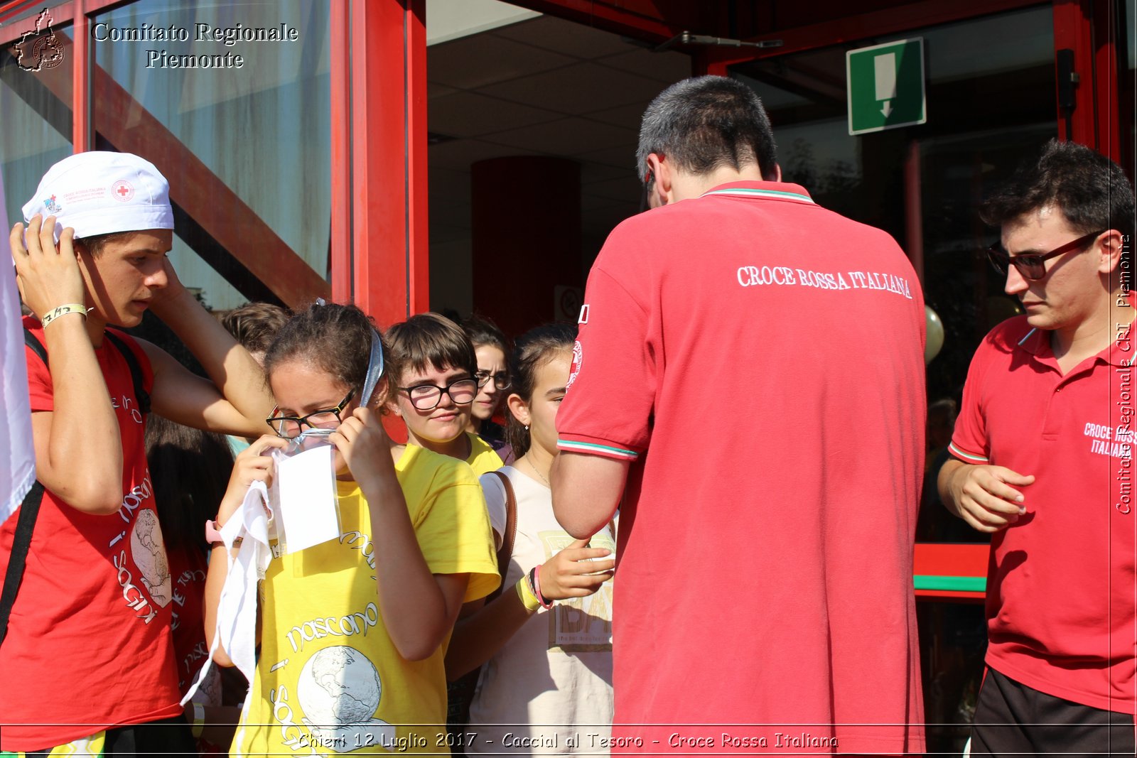 Chieri 12 Luglio 2017 - Caccia al Tesoro - Croce Rossa Italiana- Comitato Regionale del Piemonte