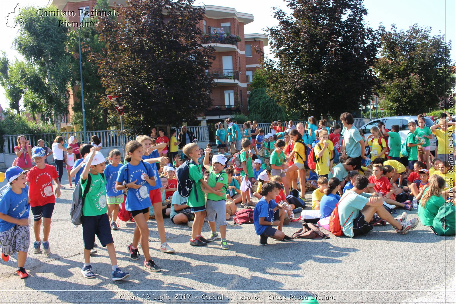 Chieri 12 Luglio 2017 - Caccia al Tesoro - Croce Rossa Italiana- Comitato Regionale del Piemonte