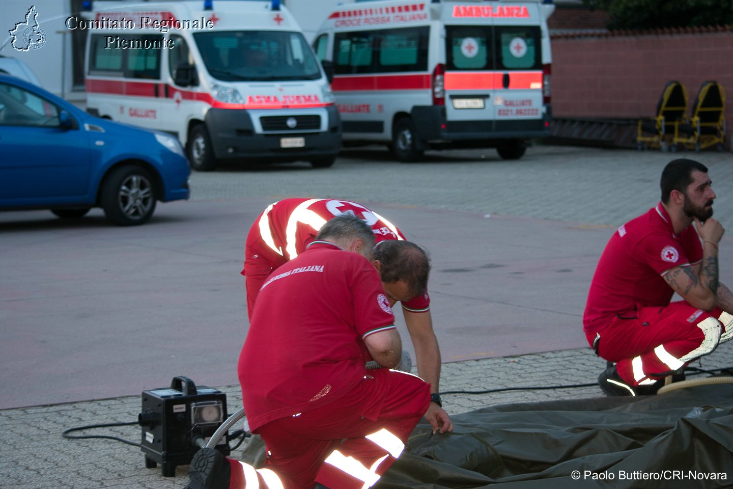 Galliate 22 Luglio 2017 - Training Disaster Medicine Trainers - Croce Rossa Italiana- Comitato Regionale del Piemonte