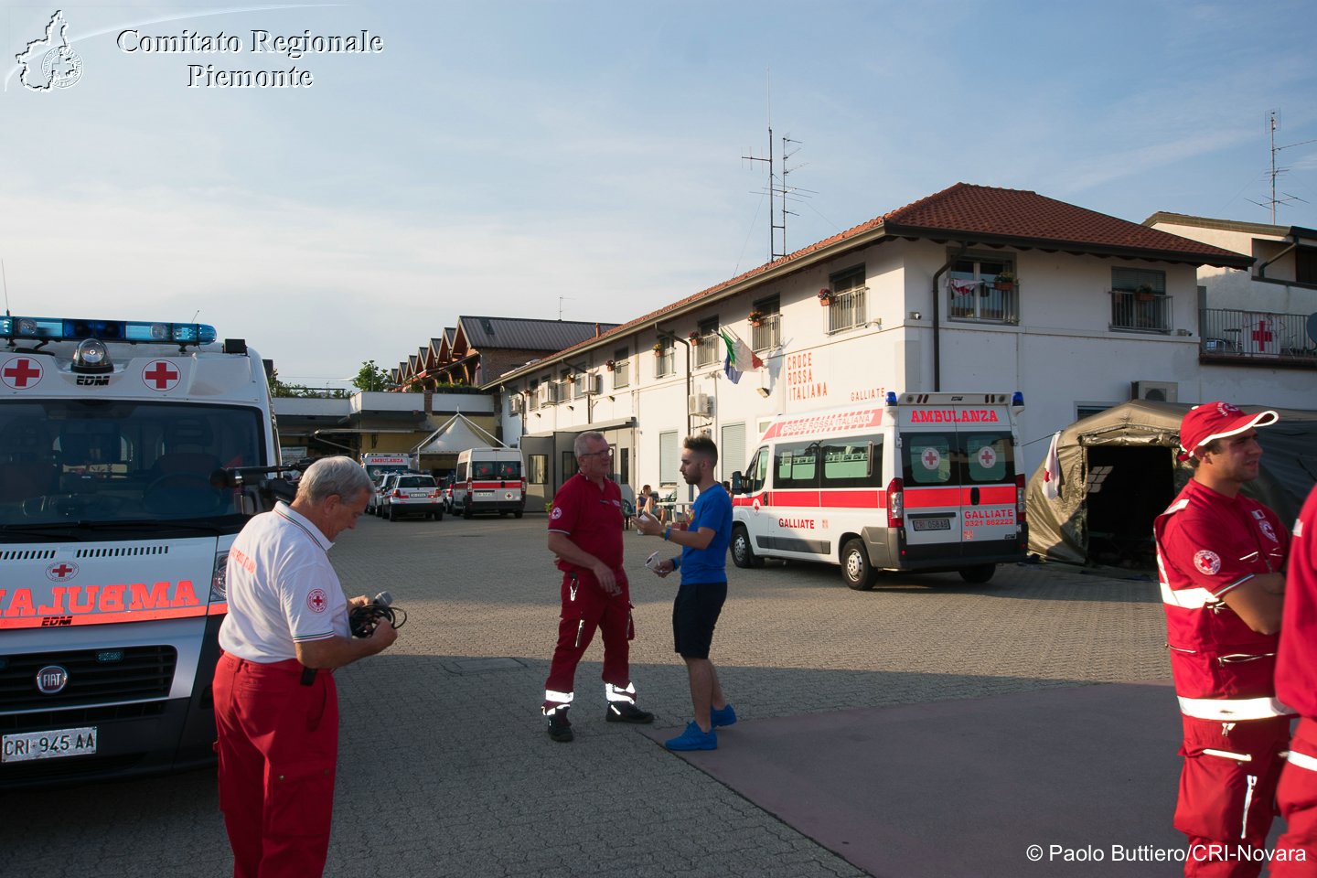 Galliate 22 Luglio 2017 - Training Disaster Medicine Trainers - Croce Rossa Italiana- Comitato Regionale del Piemonte