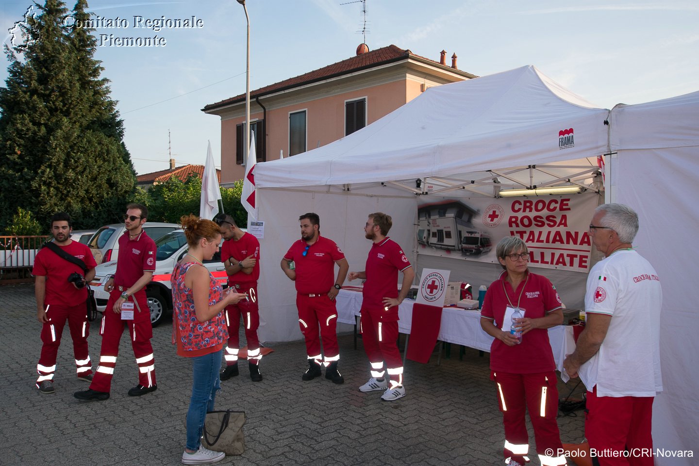 Galliate 22 Luglio 2017 - Training Disaster Medicine Trainers - Croce Rossa Italiana- Comitato Regionale del Piemonte