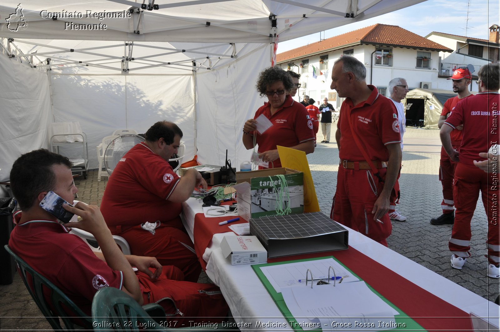 Galliate 22 Luglio 2017 - Training Disaster Medicine Trainers - Croce Rossa Italiana- Comitato Regionale del Piemonte