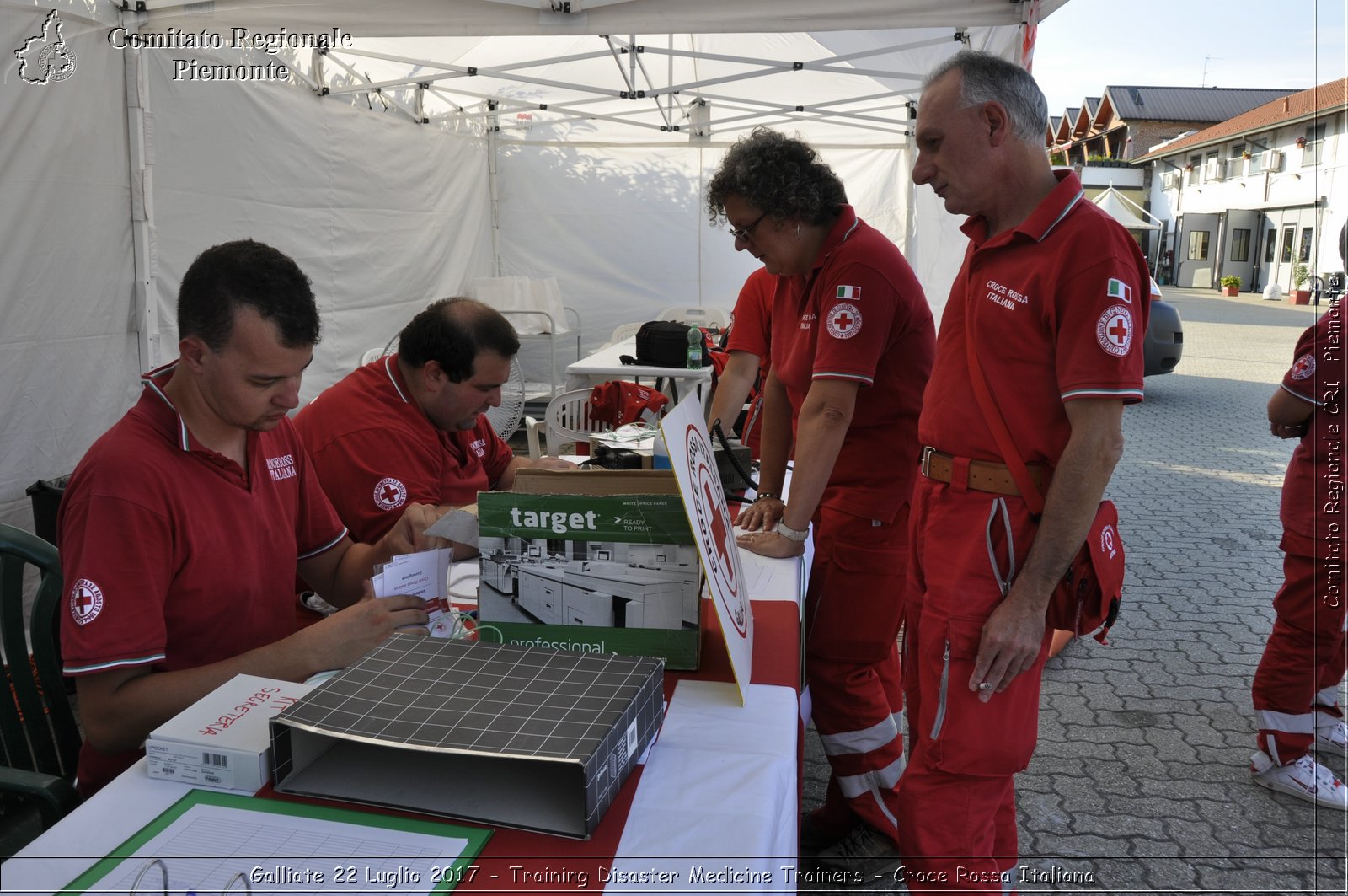 Galliate 22 Luglio 2017 - Training Disaster Medicine Trainers - Croce Rossa Italiana- Comitato Regionale del Piemonte