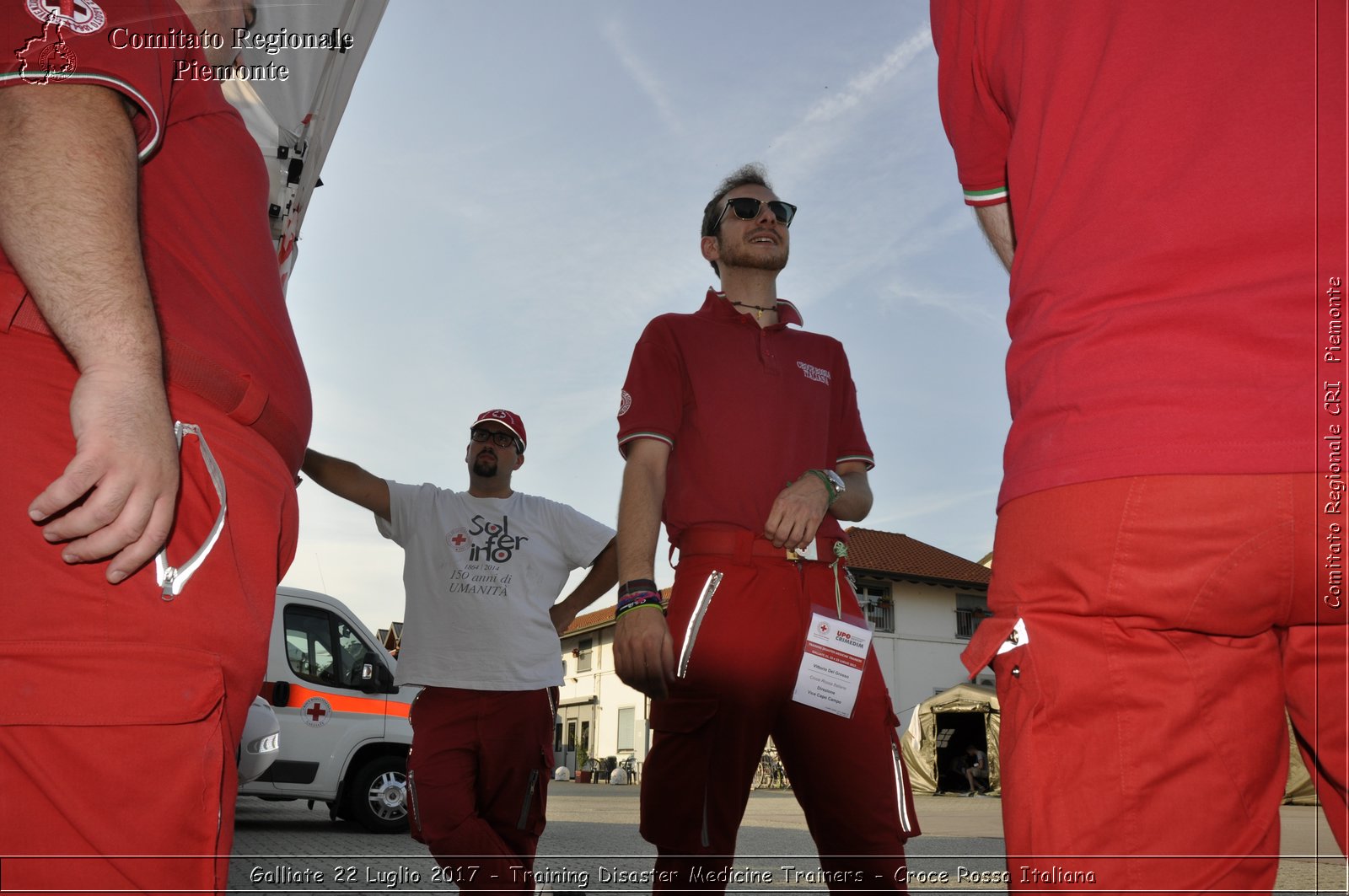 Galliate 22 Luglio 2017 - Training Disaster Medicine Trainers - Croce Rossa Italiana- Comitato Regionale del Piemonte