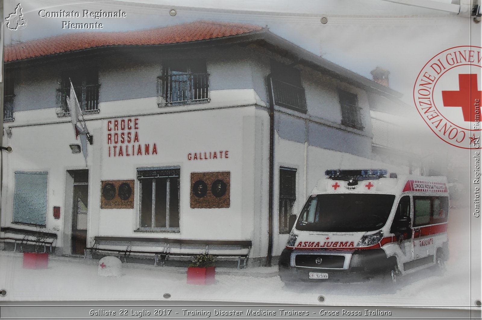 Galliate 22 Luglio 2017 - Training Disaster Medicine Trainers - Croce Rossa Italiana- Comitato Regionale del Piemonte