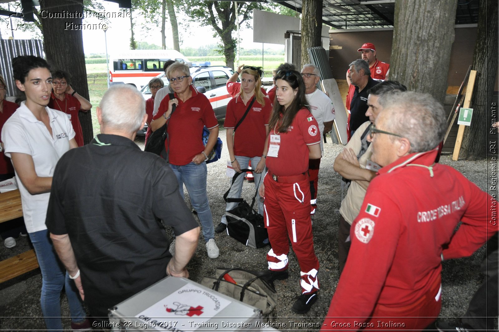 Galliate 22 Luglio 2017 - Training Disaster Medicine Trainers - Croce Rossa Italiana- Comitato Regionale del Piemonte