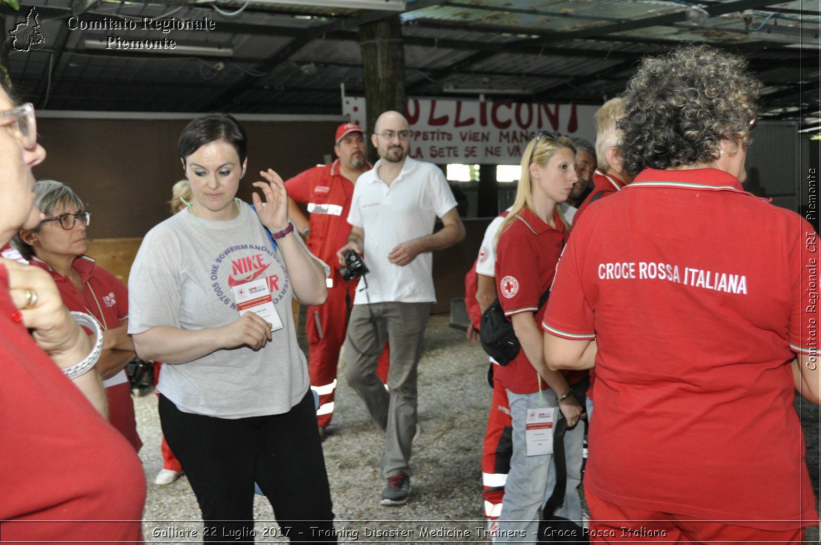 Galliate 22 Luglio 2017 - Training Disaster Medicine Trainers - Croce Rossa Italiana- Comitato Regionale del Piemonte