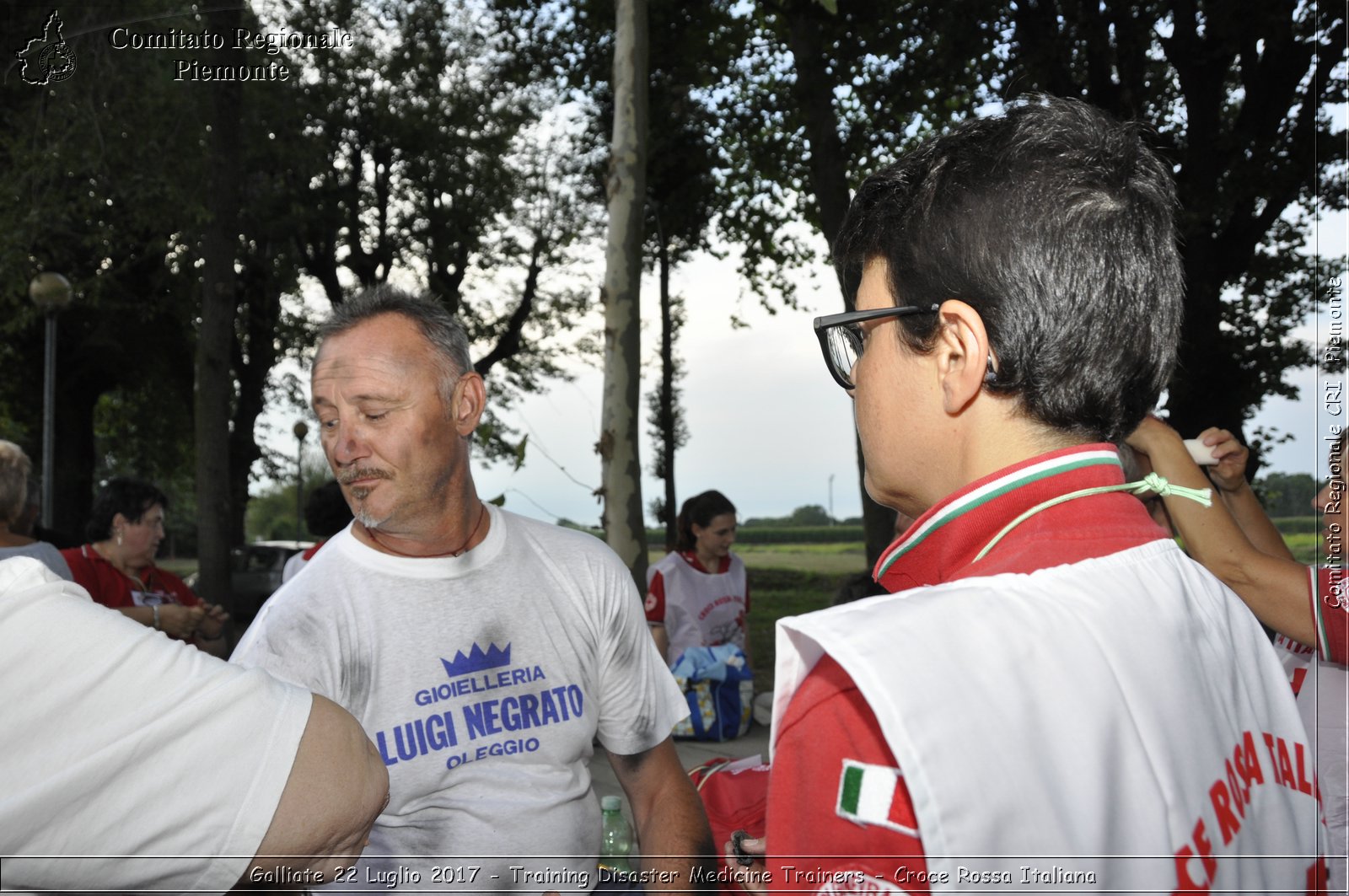 Galliate 22 Luglio 2017 - Training Disaster Medicine Trainers - Croce Rossa Italiana- Comitato Regionale del Piemonte