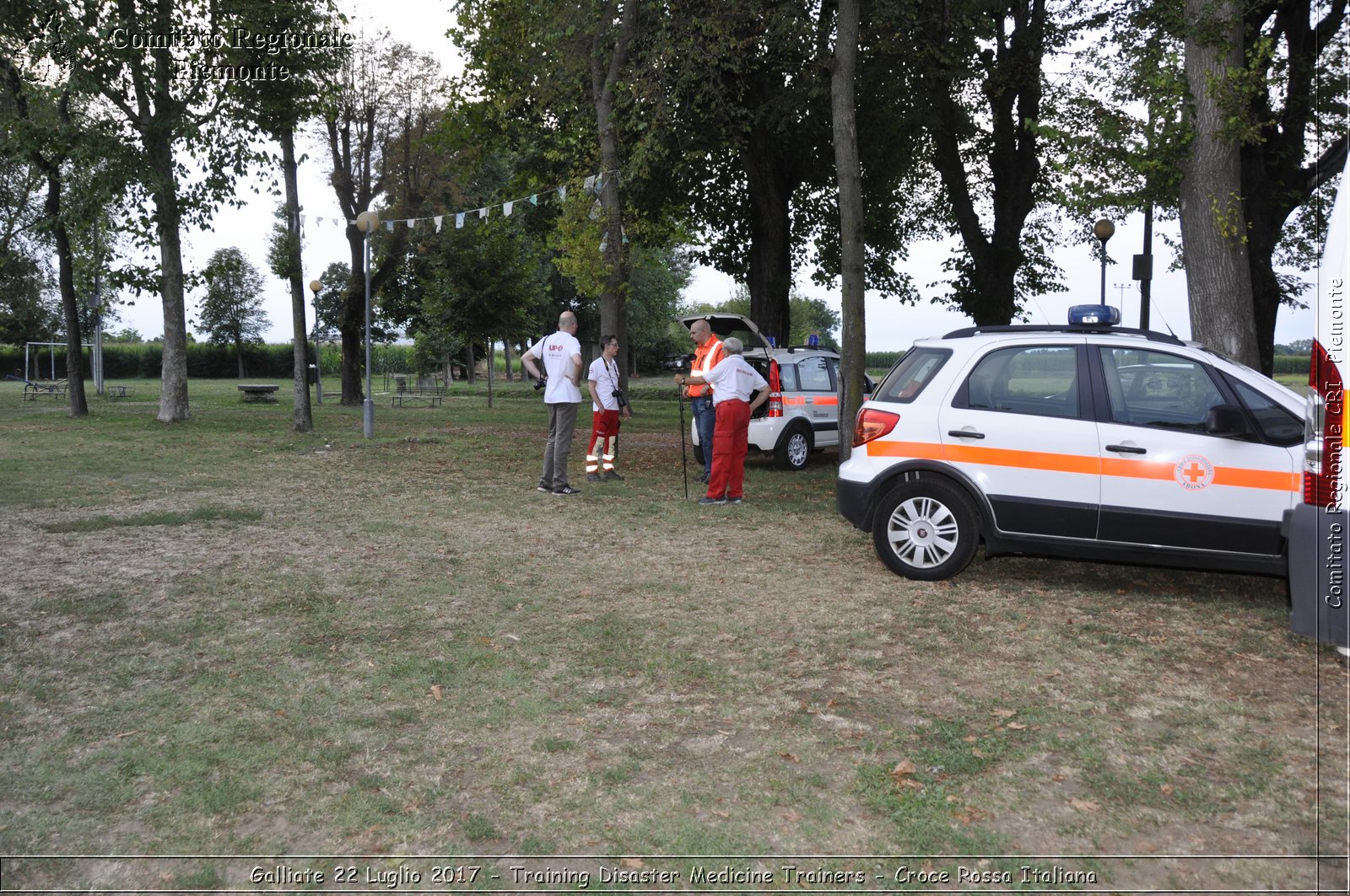 Galliate 22 Luglio 2017 - Training Disaster Medicine Trainers - Croce Rossa Italiana- Comitato Regionale del Piemonte