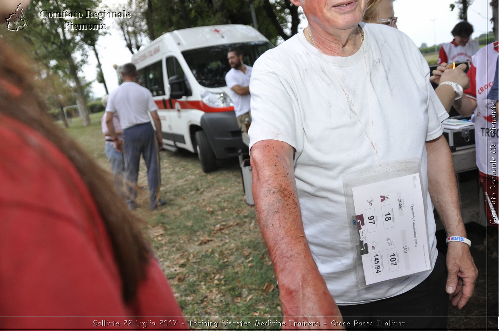 Galliate 22 Luglio 2017 - Training Disaster Medicine Trainers - Croce Rossa Italiana- Comitato Regionale del Piemonte