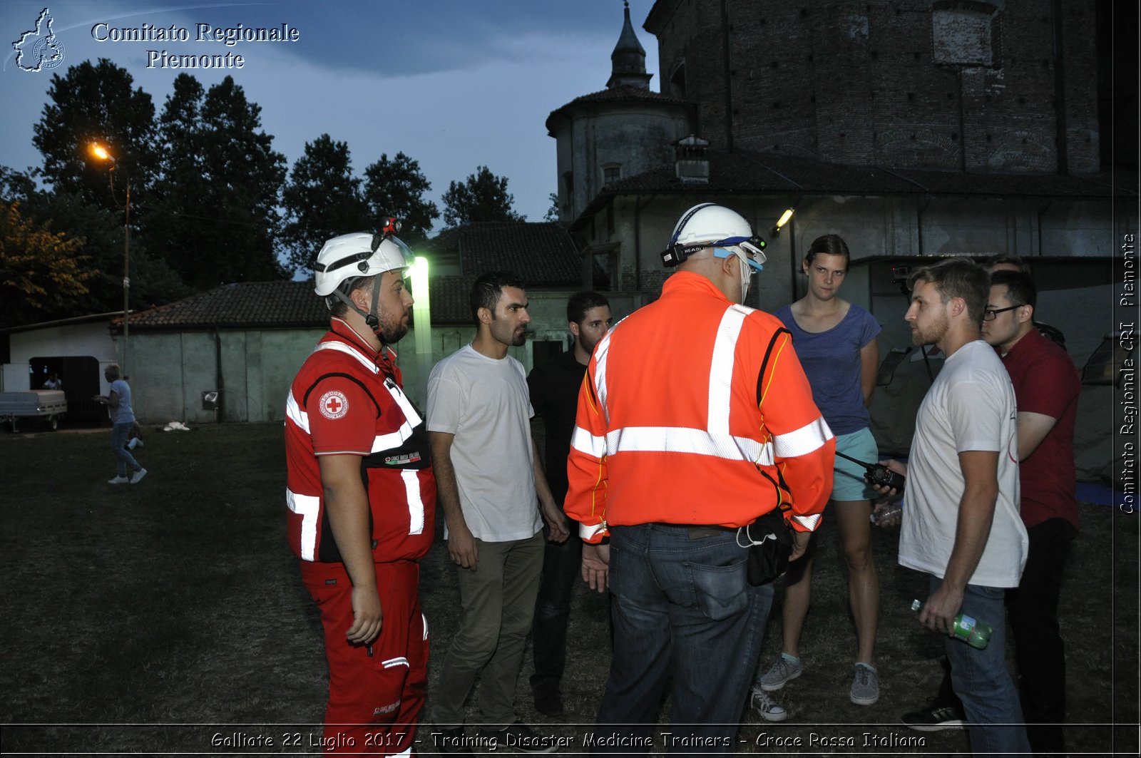 Galliate 22 Luglio 2017 - Training Disaster Medicine Trainers - Croce Rossa Italiana- Comitato Regionale del Piemonte