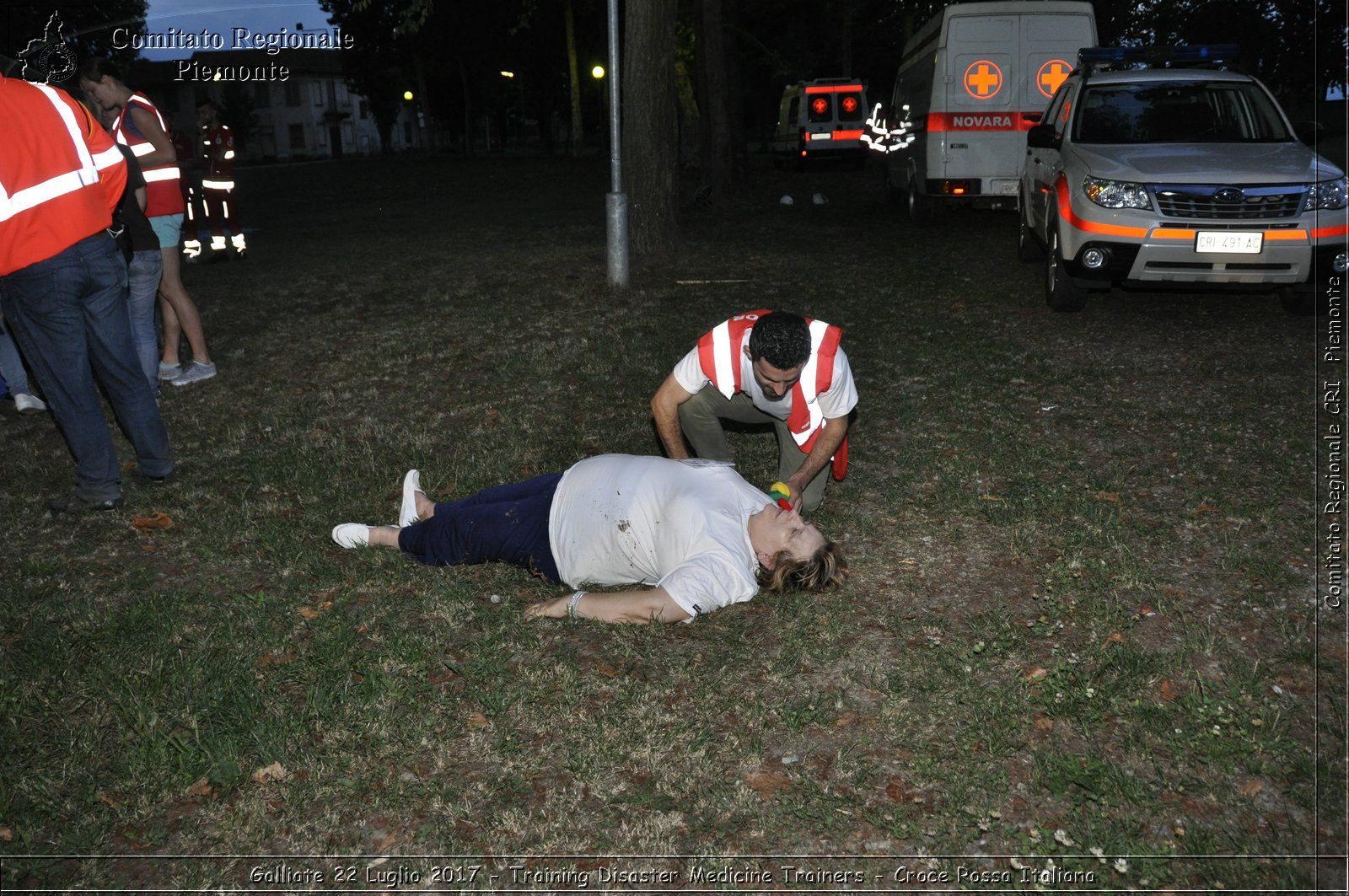 Galliate 22 Luglio 2017 - Training Disaster Medicine Trainers - Croce Rossa Italiana- Comitato Regionale del Piemonte