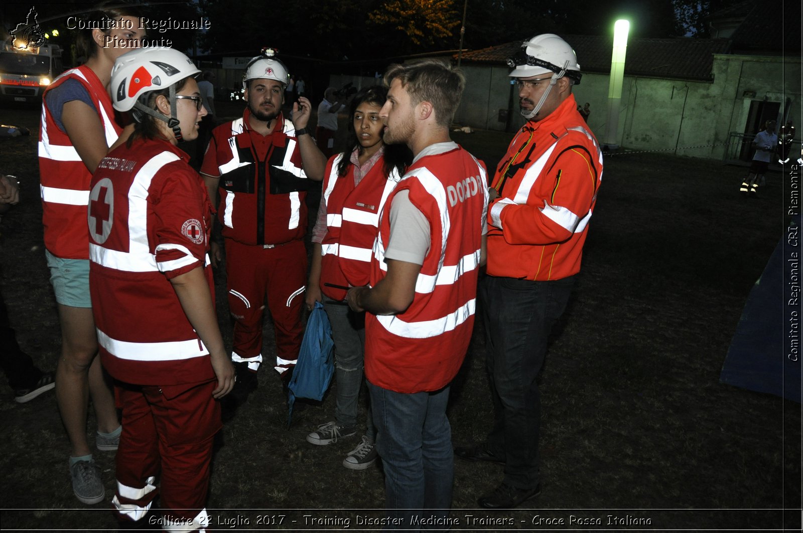 Galliate 22 Luglio 2017 - Training Disaster Medicine Trainers - Croce Rossa Italiana- Comitato Regionale del Piemonte