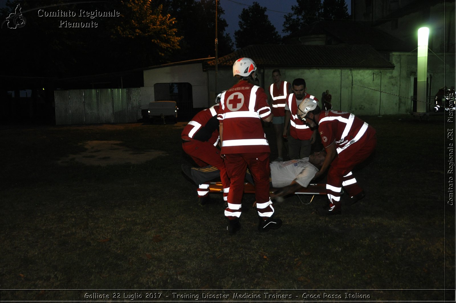 Galliate 22 Luglio 2017 - Training Disaster Medicine Trainers - Croce Rossa Italiana- Comitato Regionale del Piemonte