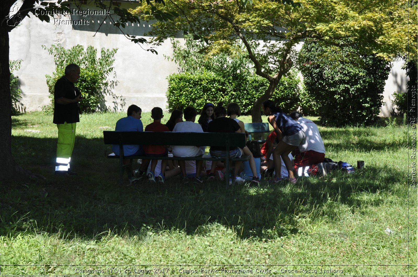 Carignano (TO) 25 Luglio 2017 - Campo Estivo Protezione Civile - Croce Rossa Italiana- Comitato Regionale del Piemonte