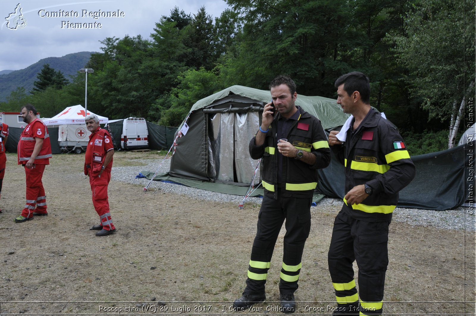 Roccapietra (VC) 29 Luglio 2017 - I Care Your Children - Croce Rossa Italiana- Comitato Regionale del Piemonte