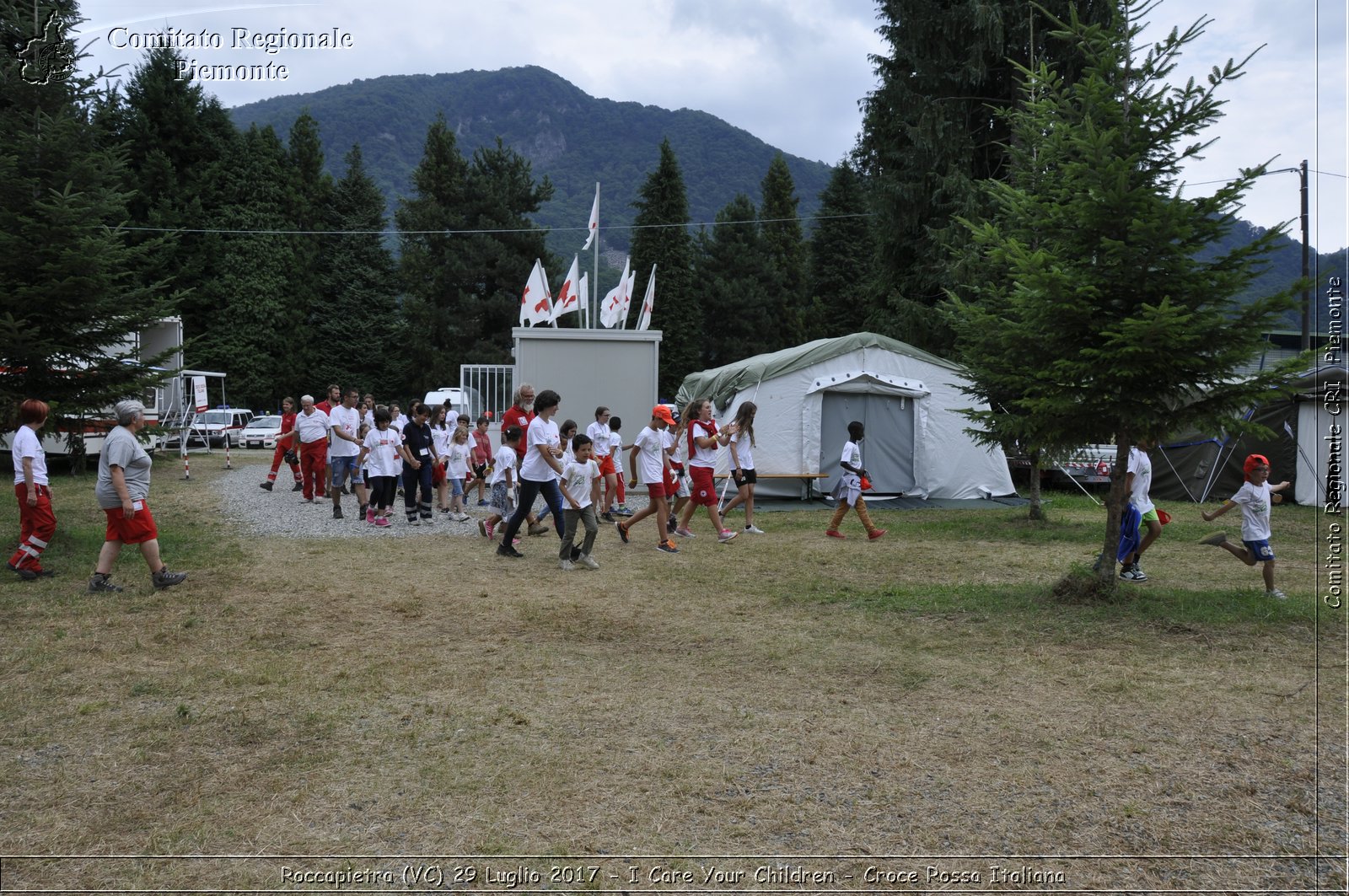 Roccapietra (VC) 29 Luglio 2017 - I Care Your Children - Croce Rossa Italiana- Comitato Regionale del Piemonte