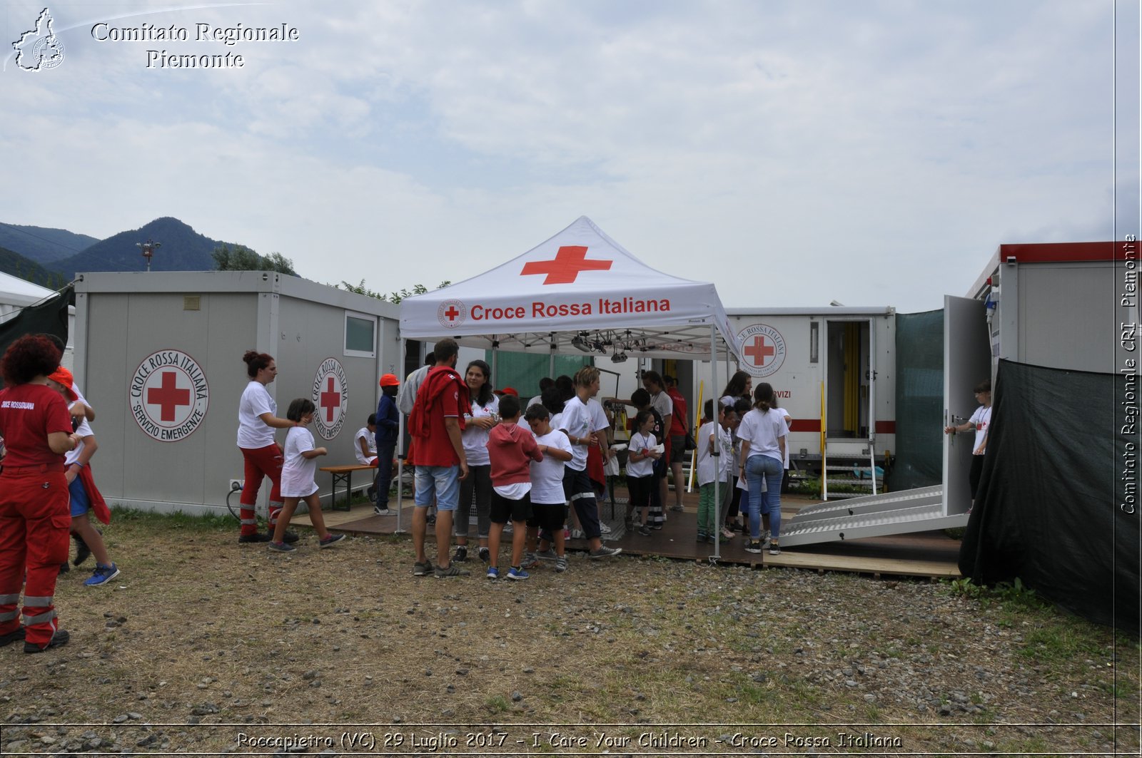 Roccapietra (VC) 29 Luglio 2017 - I Care Your Children - Croce Rossa Italiana- Comitato Regionale del Piemonte