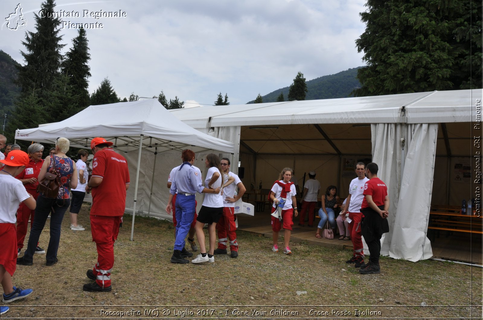 Roccapietra (VC) 29 Luglio 2017 - I Care Your Children - Croce Rossa Italiana- Comitato Regionale del Piemonte