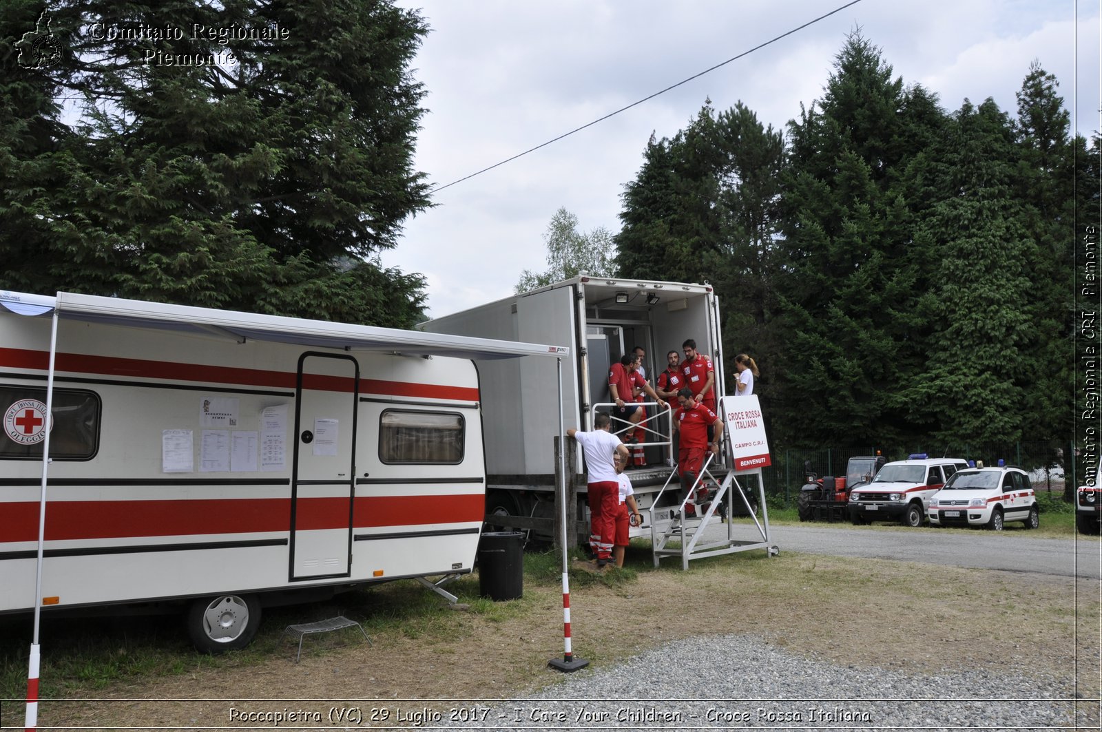 Roccapietra (VC) 29 Luglio 2017 - I Care Your Children - Croce Rossa Italiana- Comitato Regionale del Piemonte